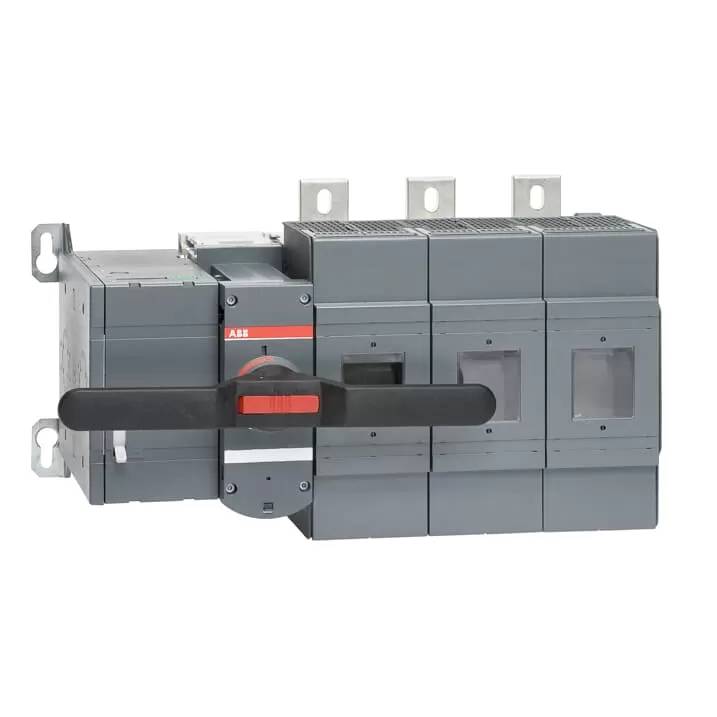 ABB Lasttrennsch. m. OSM1250DA3M230C Mot. 3-pol. 1250A m. Griff manuel. Betr.