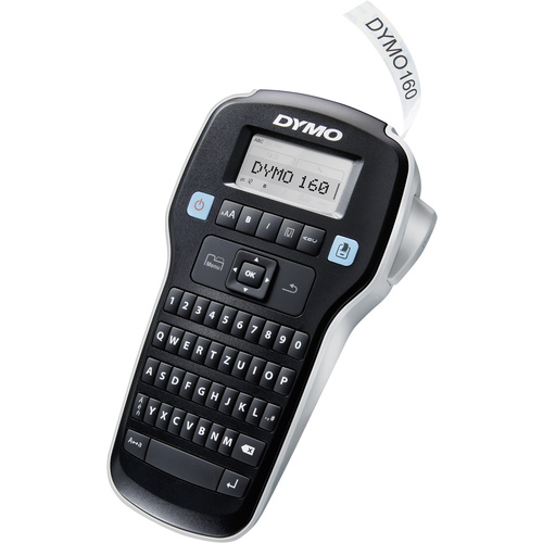 DYMO Labelmanager 160 Etiqueteuse adapté pour rubans: D1 6 mm, 9 mm, 12 mm