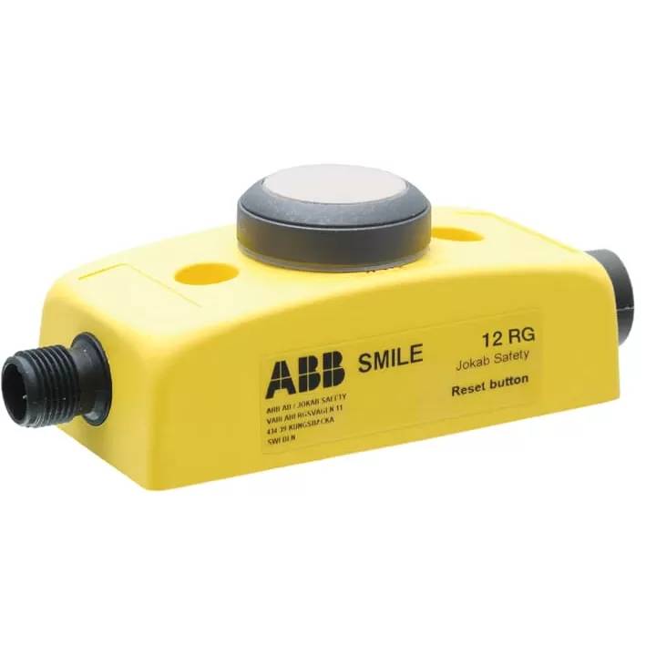 ABB Smile 12 RG Reset- Smile 12 RG M12-8 Taster f.lok.Reset f.EDEN OSSD