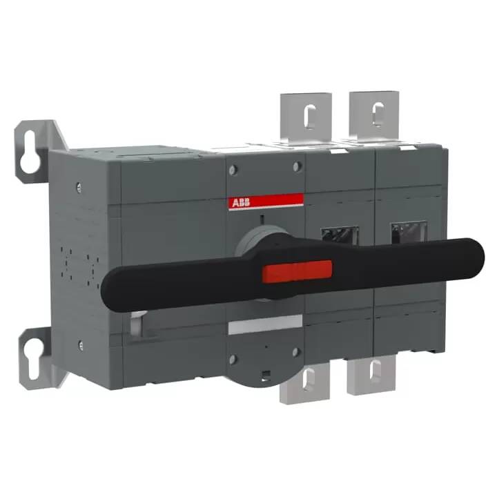 ABB Lasttrennschalter OTM1000E2M230V m.Mot. 2-p 1000A m.Griff manuel. Betr.