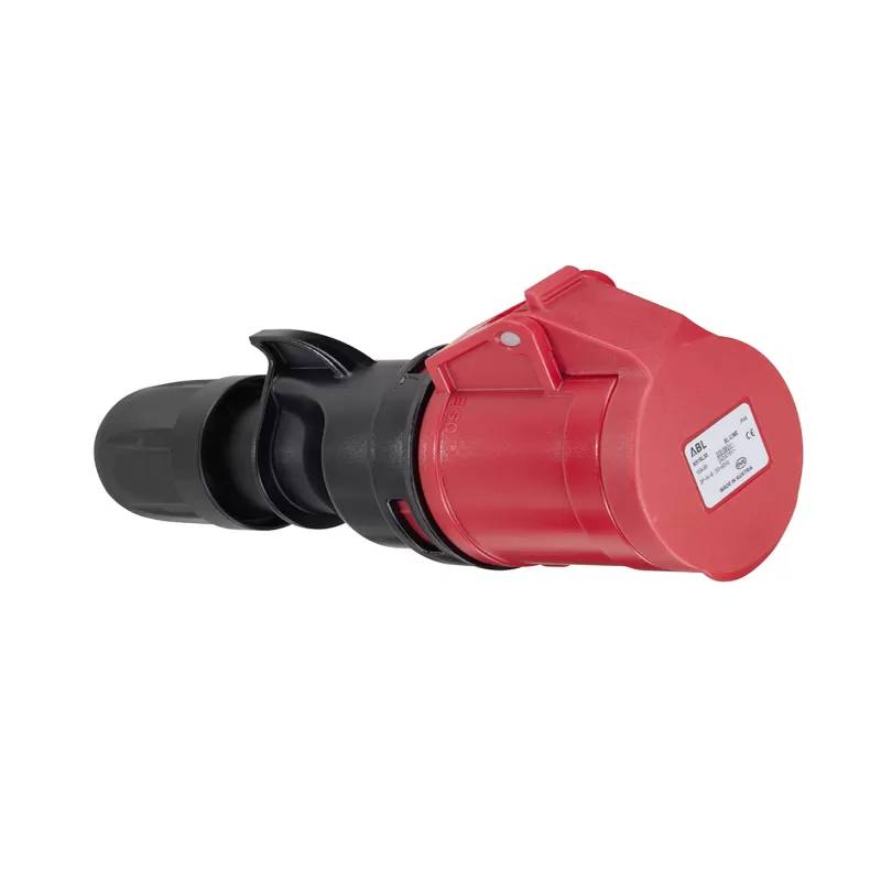 ABL CEE Kupplung, IP44, 16A, 5-polig, 400V, 6h, rot, schraubenlos K51SL30
