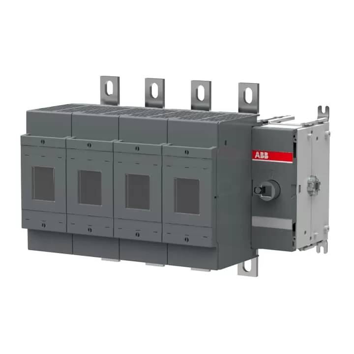 ABB Lasttrennschalter f.Sich. OS400D40N2 4p 400A o.Griff u.Welle 1SCA022755R0480