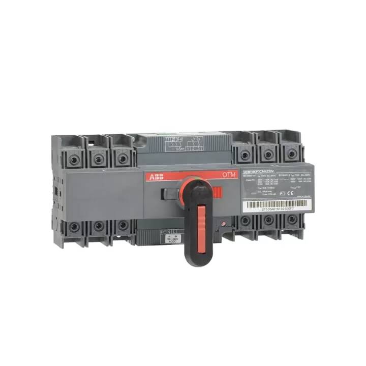 ABB Lastumschalter m. OTM100F3CMA24D Mot. 3-p 100A m. Griff für manuel. Betr.
