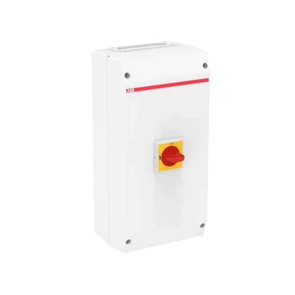 ABB EMV-Sicherheitsschalter 4-p OTE90A4B 45 kW 400V m. rot-gelbem Griff