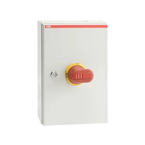ABB Sicherheitsschalter 4p 37 OTL75A4B kW 400V m.rt-gelbem 1SCA022555R7660