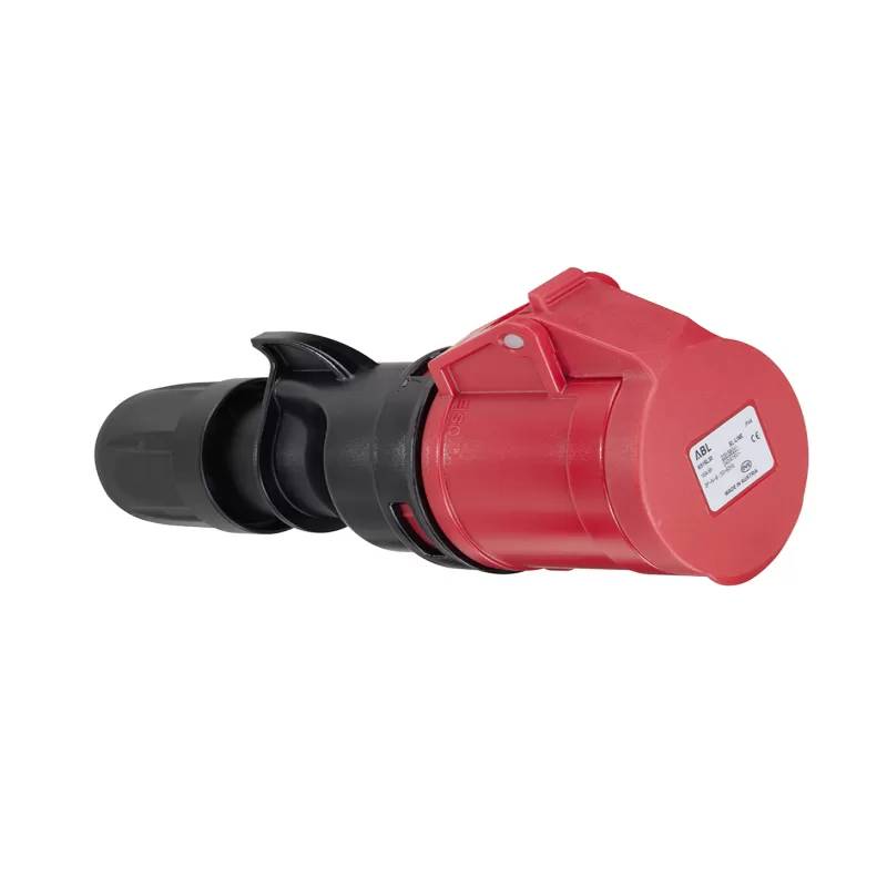 ABL CEE Kupplung, IP44, 32A, 5-polig, 400V, 6h, rot, schraubenlos K52SL30