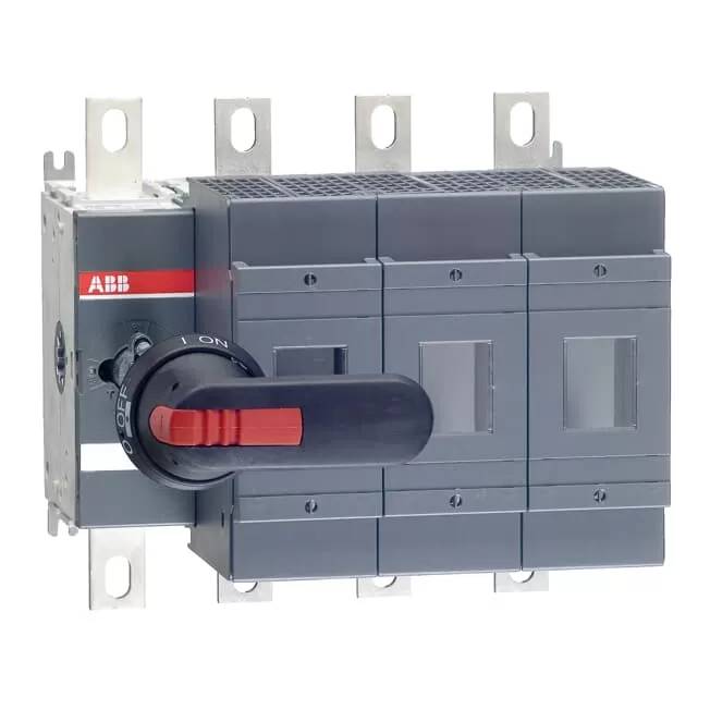 ABB Lasttrennschalter f. OS400D03N3P Sich. 3-p 400A m. Griff u. Welle
