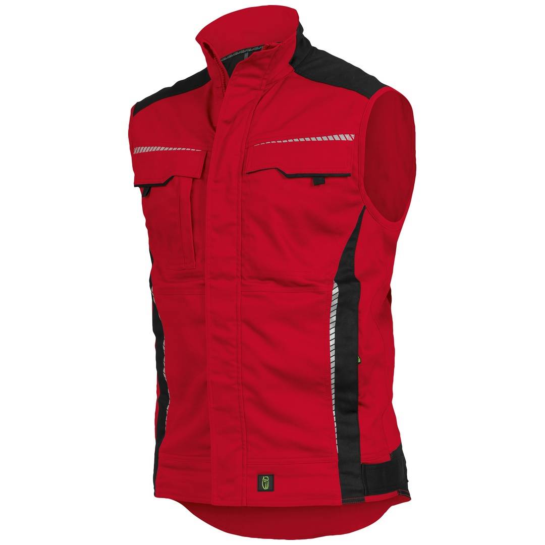 Leibwächter Weste Flex-Line FLEXV Gr. 2XL rot/schwarz