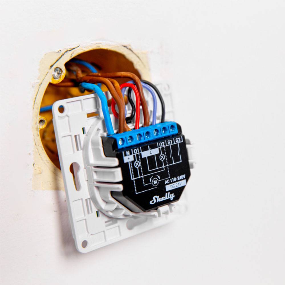 Shelly Wall Switch 2 wh Wandtaster
