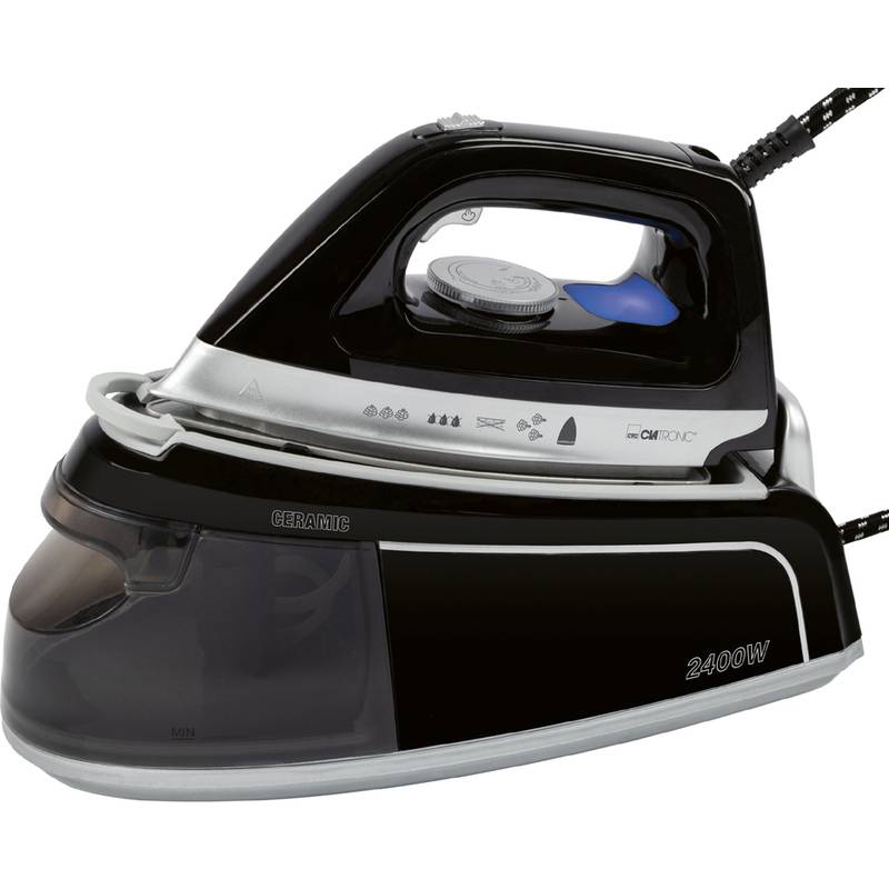 CLATRONIC Dampfbügelstation DBS 3749, 2400 Watt, schwarz