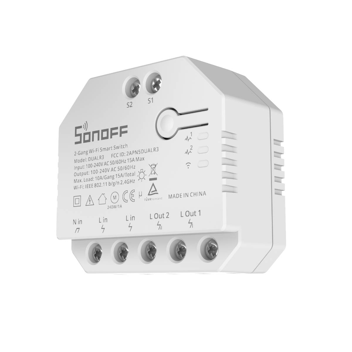 Intelligenter Schalter WiFi Sonoff Dual R3