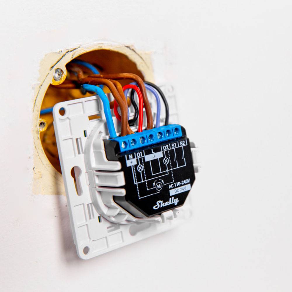 Shelly Wall Switch 4 wh Wandtaster