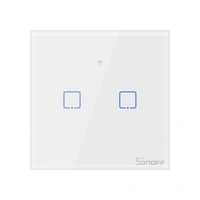 Smart Switch WiFi + RF 433 Sonoff T1 EU TX (2-Kanal) Smart Switch WiFi + RF 433 Sonoff T1 EU TX (2-Kanal)