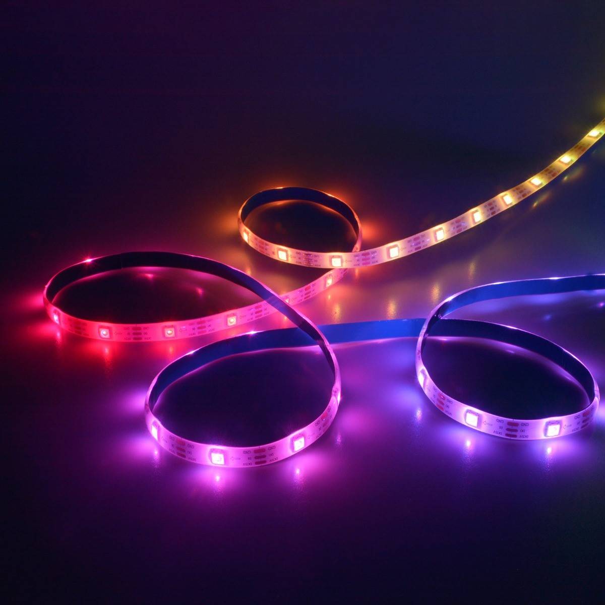 Smart WiFi RGBIC LED-Lichtleiste Sonoff L3 Pro 5m