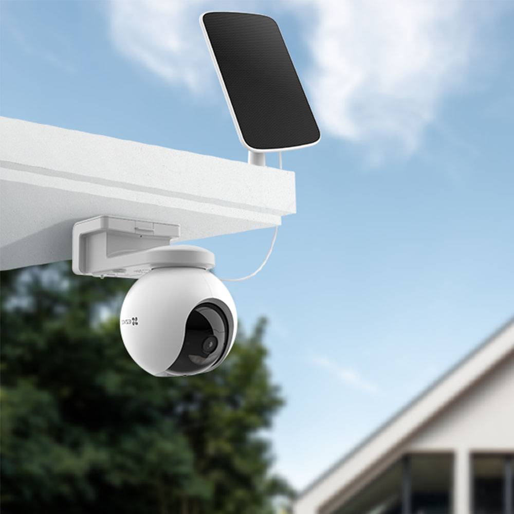 Ezviz -Kit Outdoor IP-Kamera 2K EB8 4G mit Solarpanel Modell E