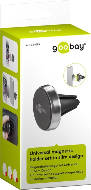 Universal Smartphone Magnethalterungs-Set - für eine einfache und sichere Befestigung im Fahrzeug