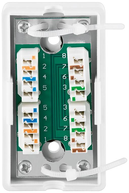 CAT 5e LSA Verbindungsbox ungeschirmt