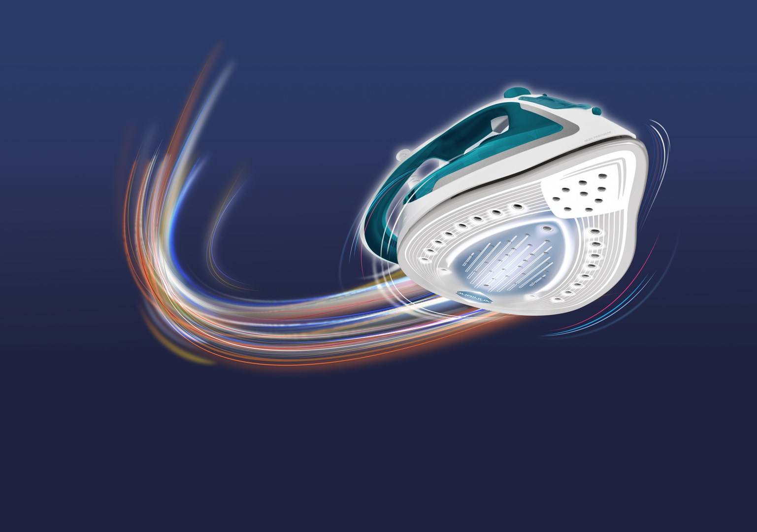 TEFAL EasyGliss Plus FV5718 - Trocken- & Dampfbügeleisen - Duriliumsohle - 2 m -