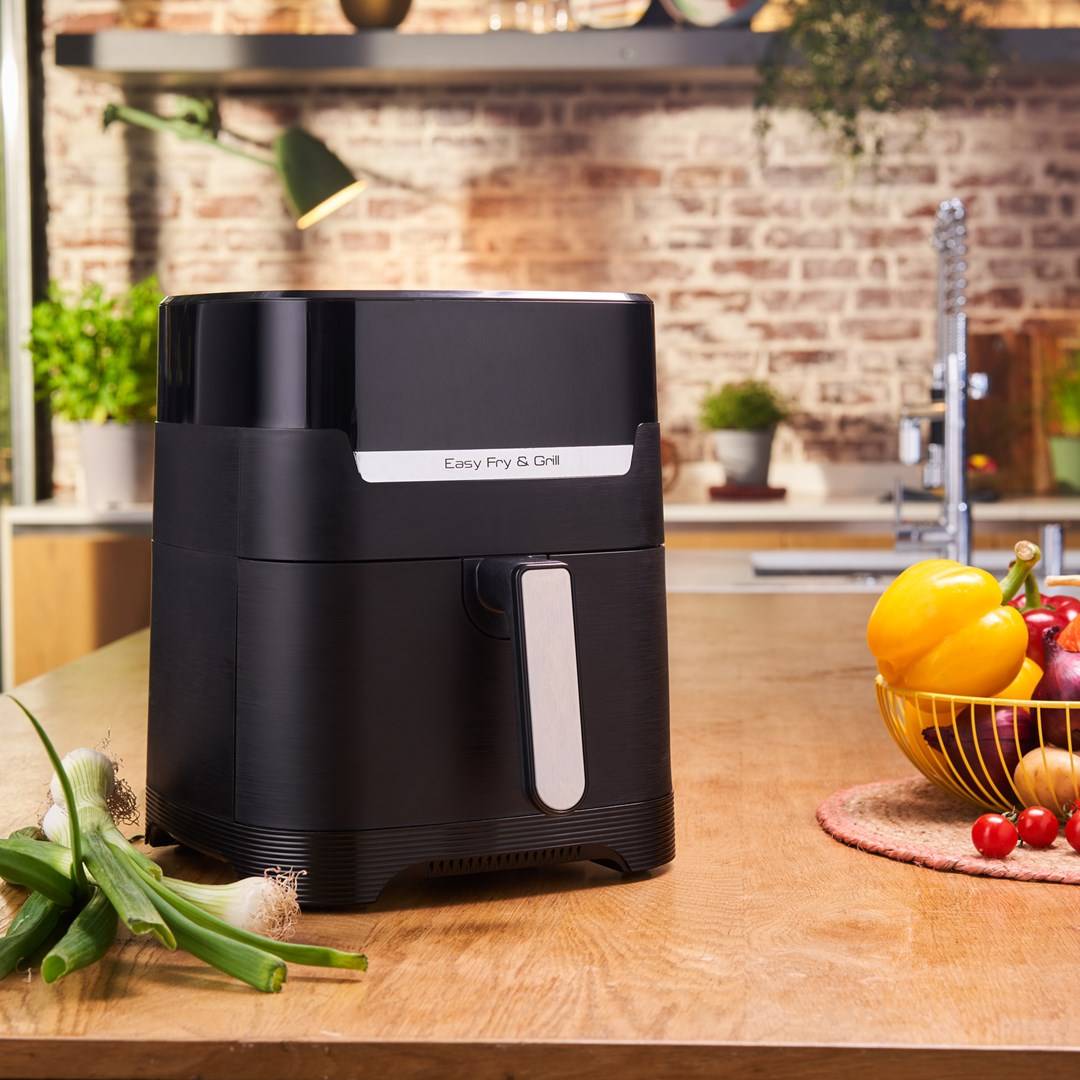 Tefal Easy Grill Precision EY5058 Heißluftfritteuse