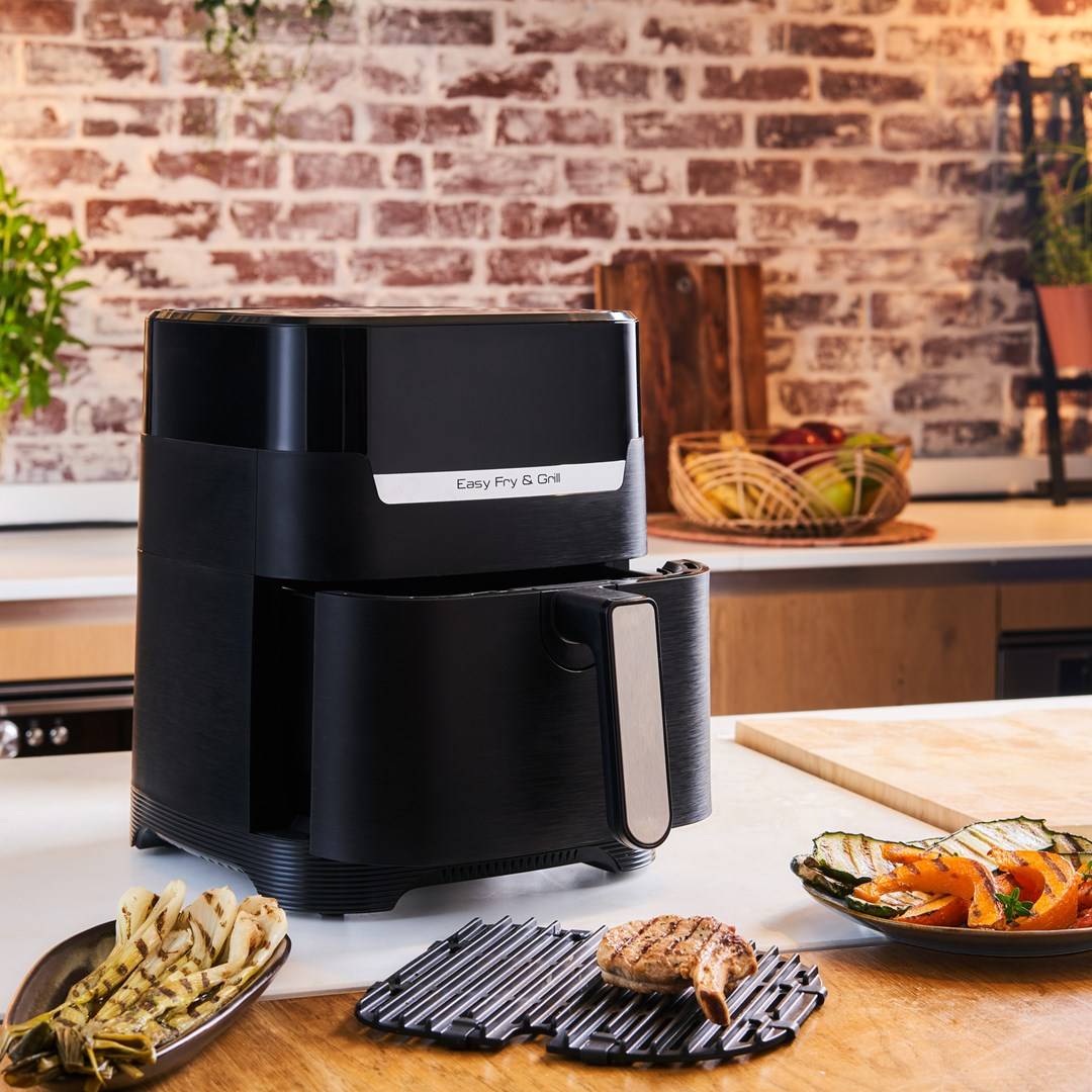 Tefal Easy Grill Precision EY5058 Heißluftfritteuse