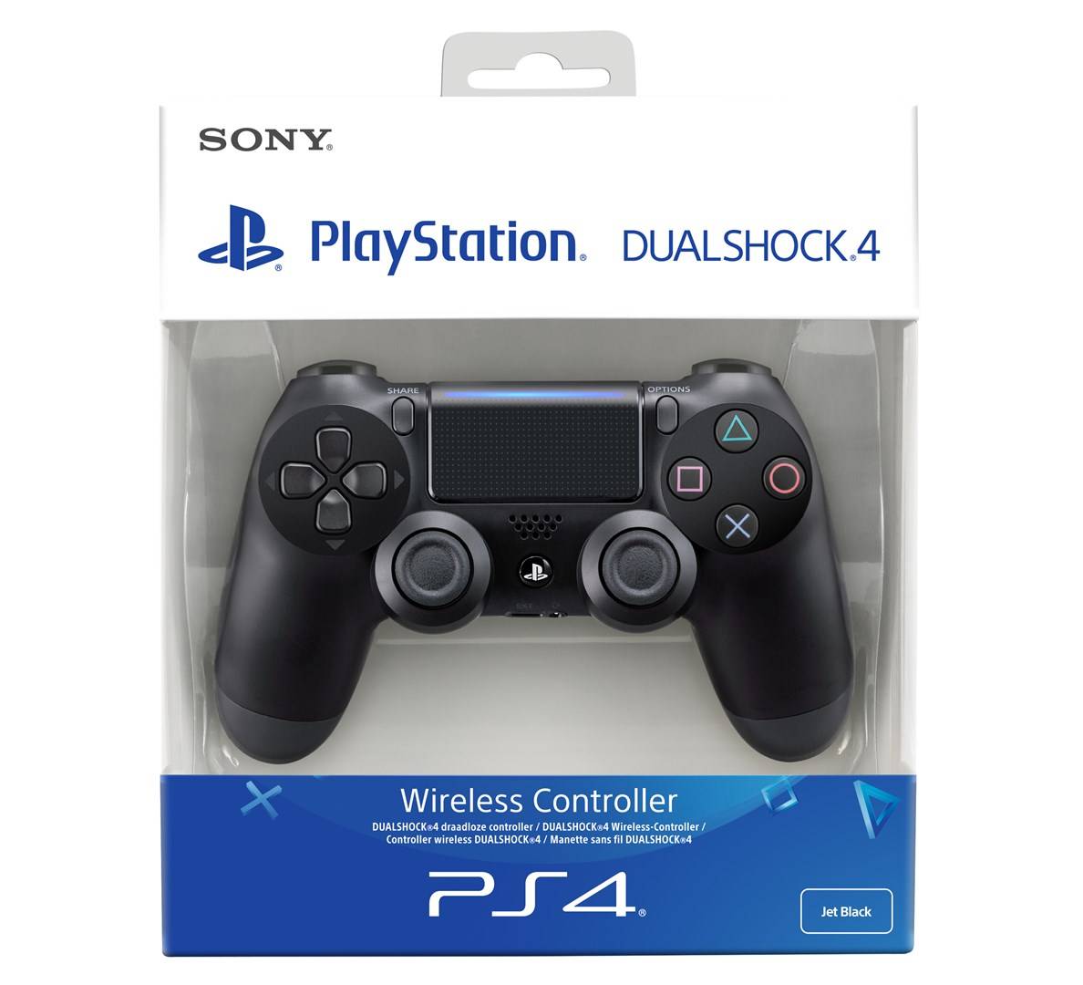 Sony Dualshock 4 V2 Gamepad PlayStation 4 Schwarz
