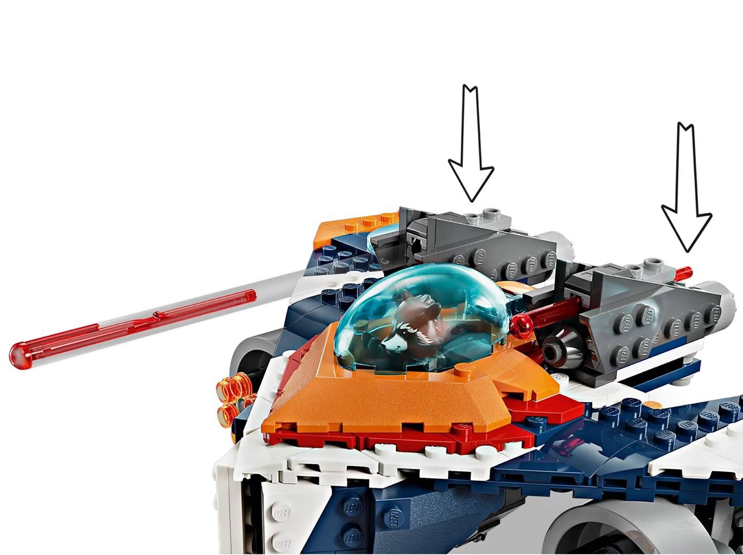 76278 LEGO® MARVEL SUPER HEROES Rockets Raumschiff vs. Ronan