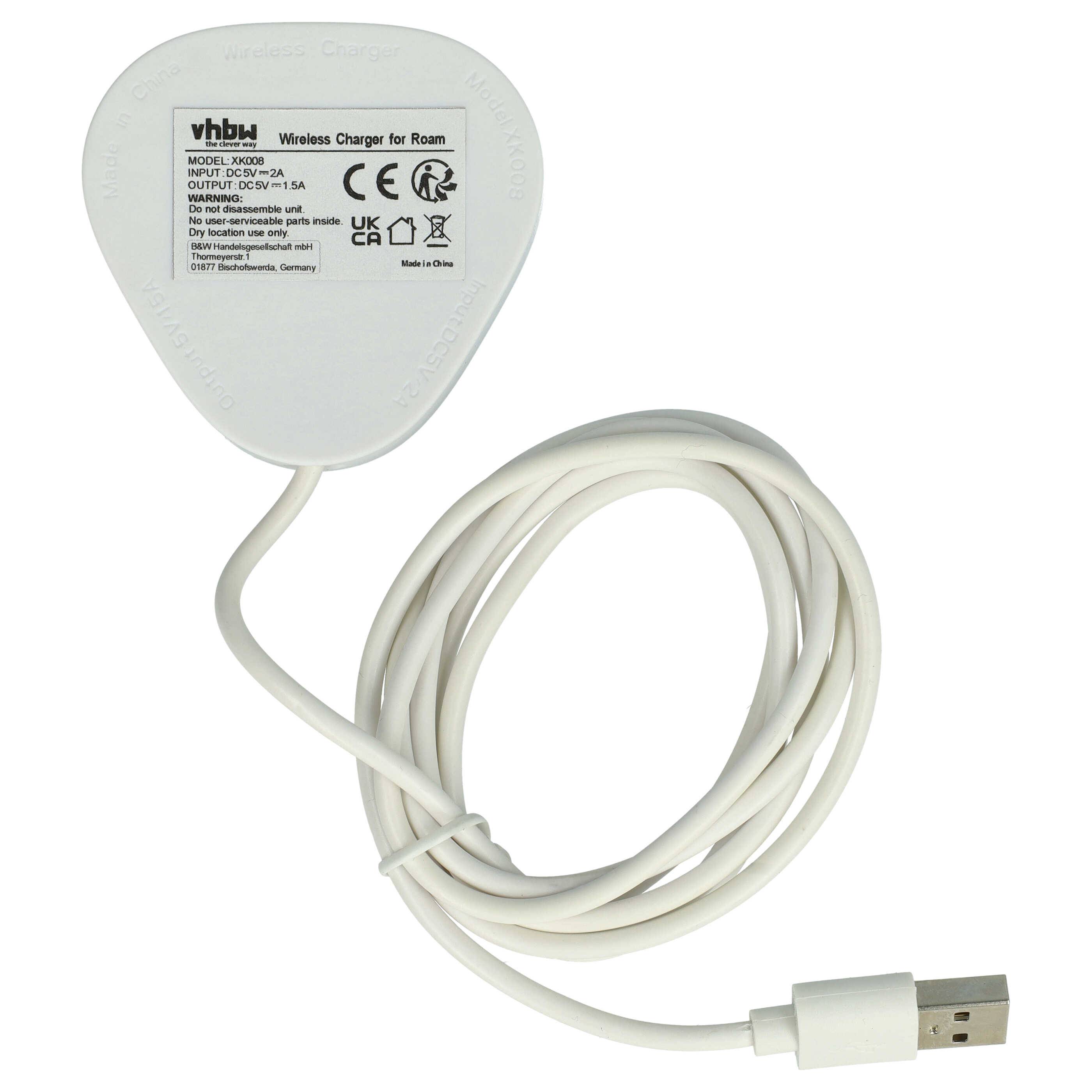 vhbw Ladestation Ersatz für Sonos Wireless Charger LPS-05WB-I für Lautsprecher - Ladekabel 145 cm Weiß