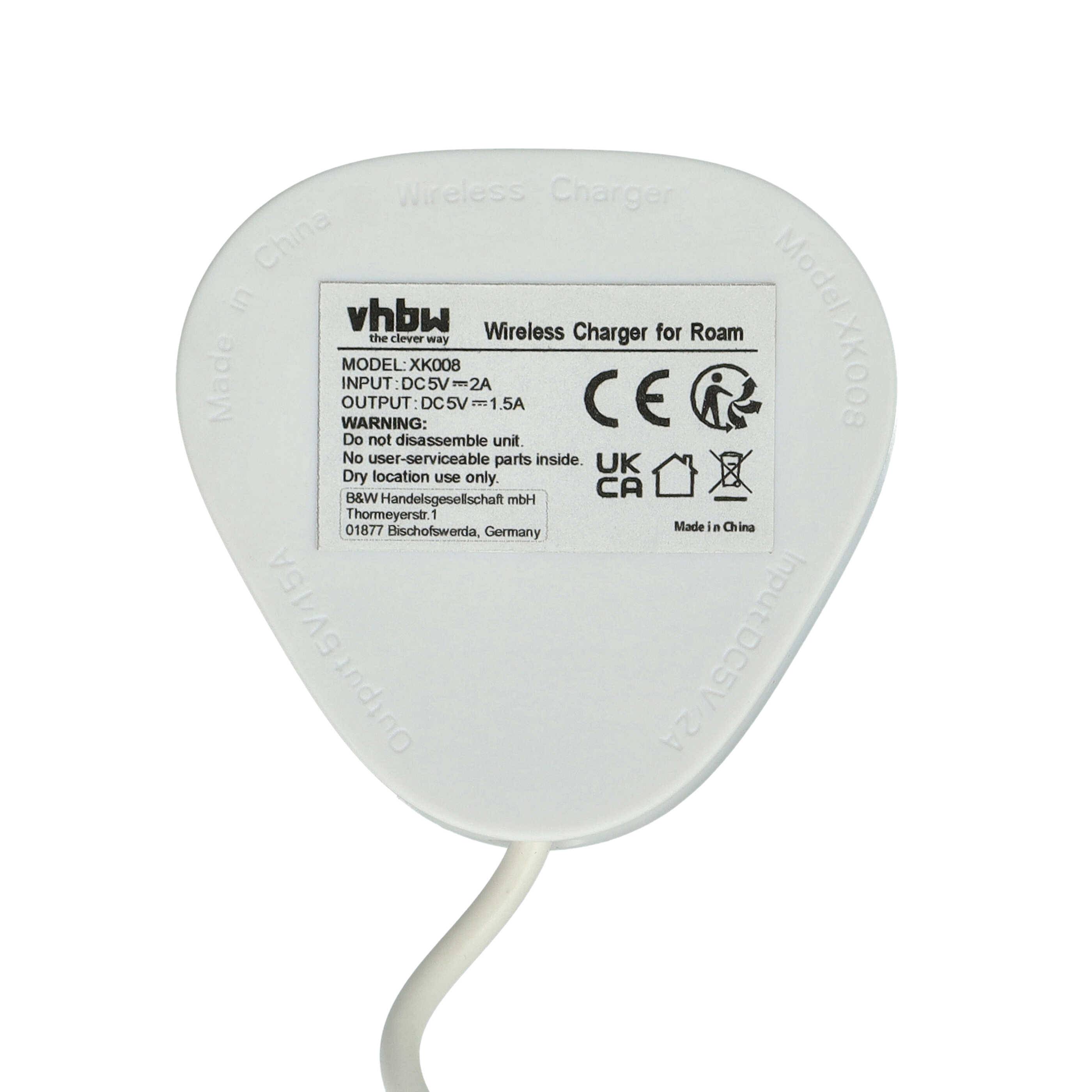 vhbw Ladestation Ersatz für Sonos Wireless Charger LPS-05WB-I für Lautsprecher - Ladekabel 145 cm Weiß