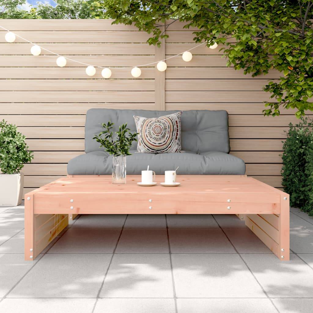 vidaXL Gartenhocker 120x80 cm Massivholz Douglasie