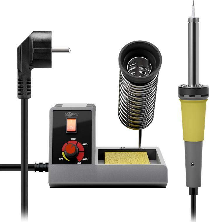 Analoge Lötstation mit Temperaturvorgabe, mit Drehregler