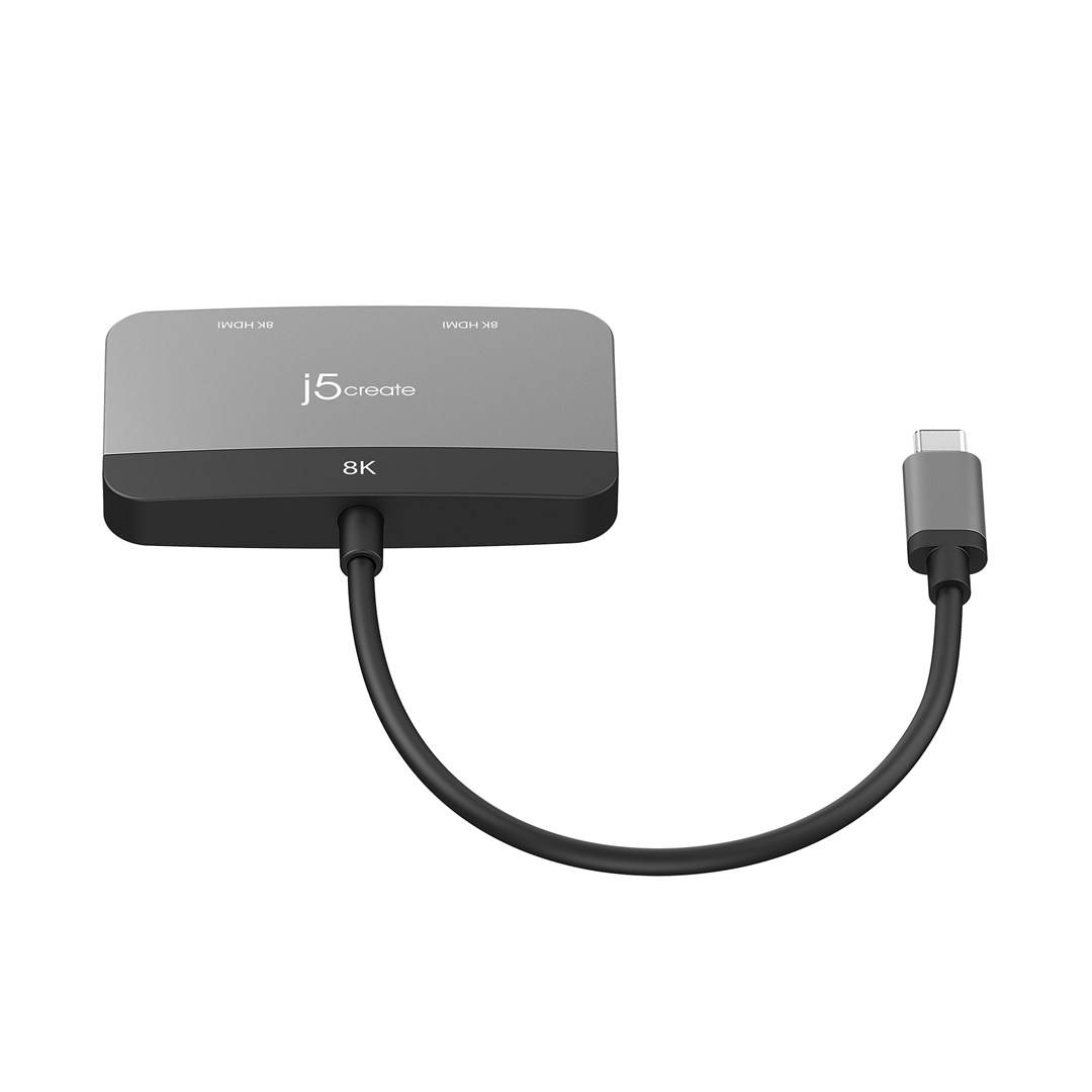 j5create JCA465 - Videoadapter - 24 pin USB-C männlich zu HDMI weiblich