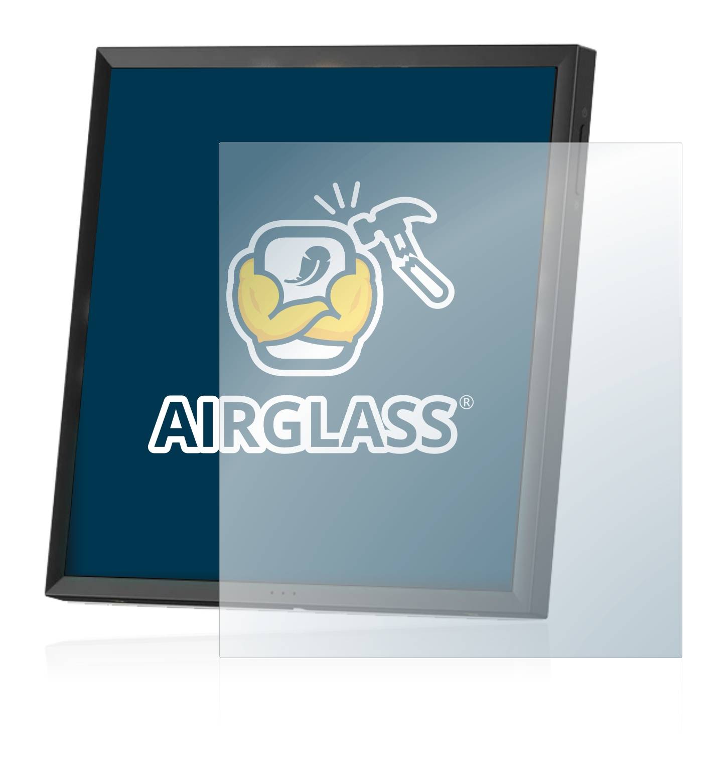 BROTECT AirGlass Flexible Schutz Glas Folie für Divoom Pixoo-64 Klar Transparent