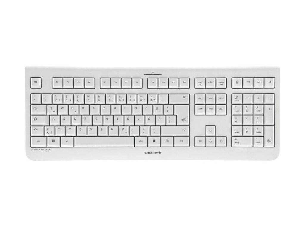 CHERRY KW 3000 - Tastatur - geräuscharm, Full-Size-Layout