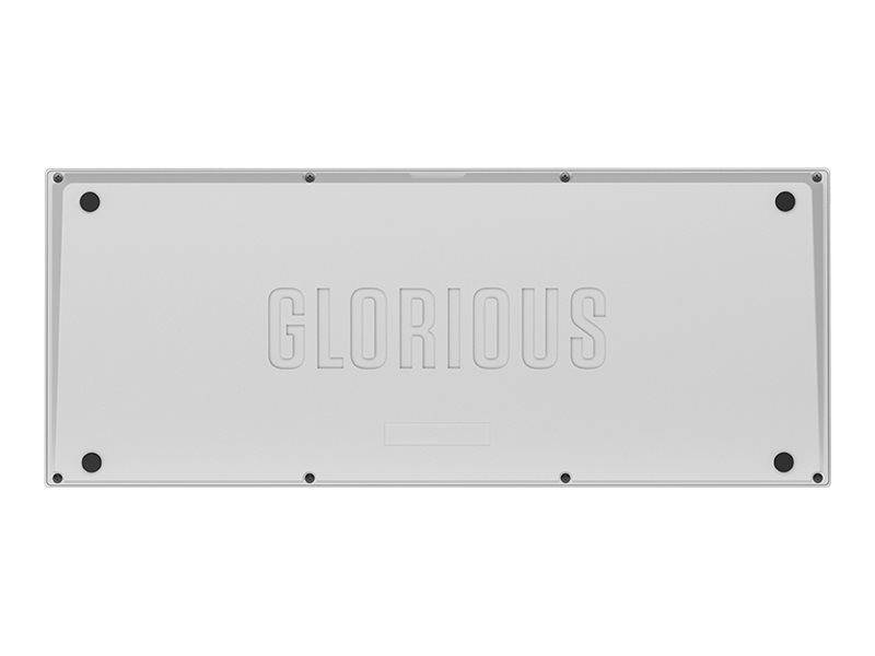 Glorious PC Gaming Race GMMK Pro - Barebone-Tastatur - Aluminium - 332 mm - 135 mm - 1,5 kg - Silber