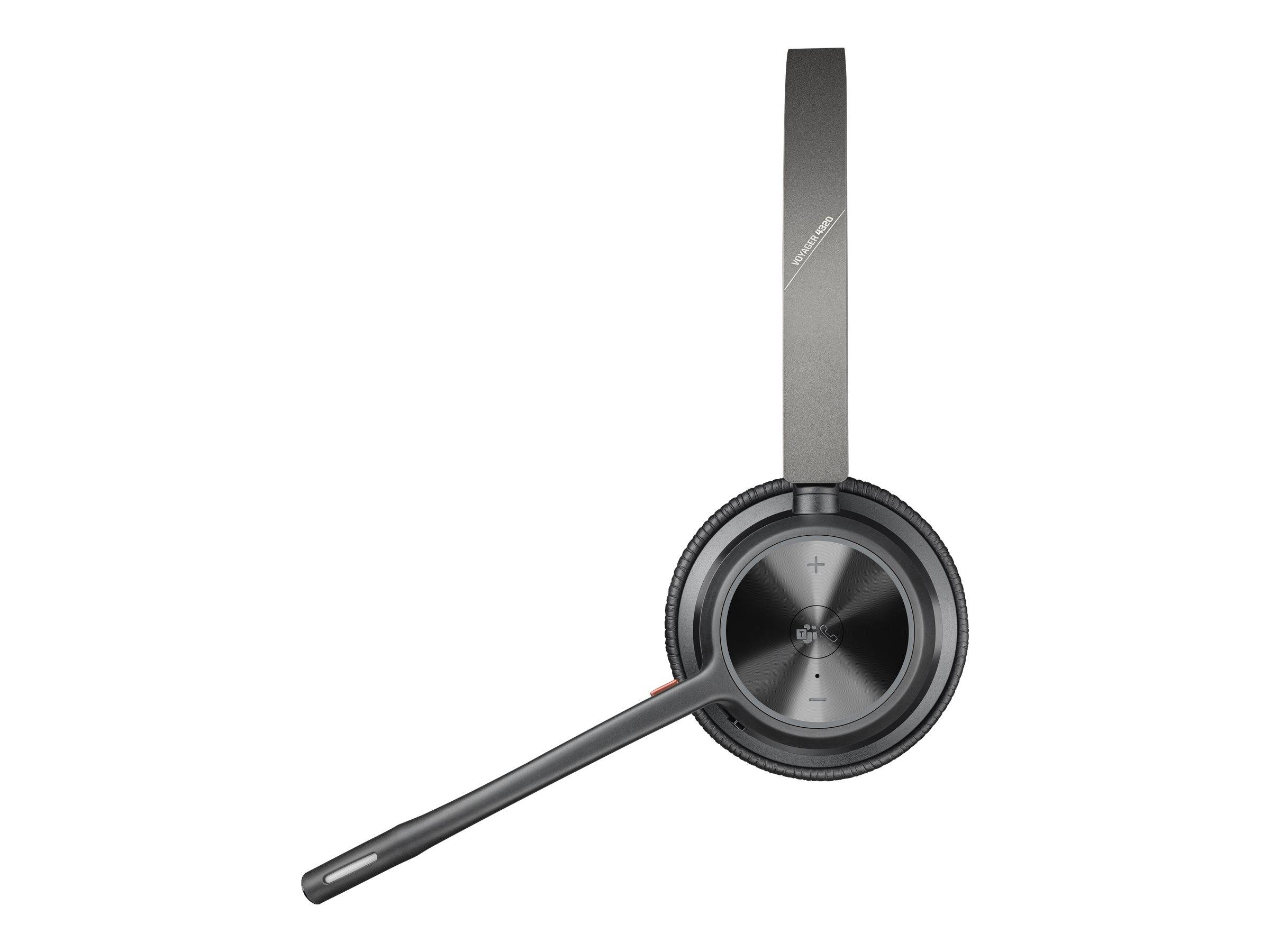HP - Poly Voyager 4320-M - Headset - On-Ear - Bluetooth
