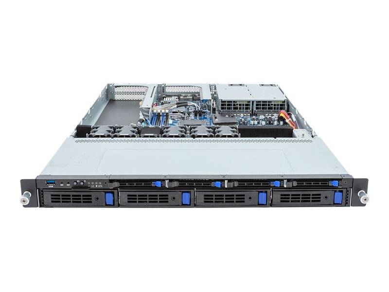 Gigabyte Server R133-C11 rev. AAB1 1U Single Sockel AM5 - Server-Barebone - AMD - Server-Barebone - AMD Sockel AM5 (Ry