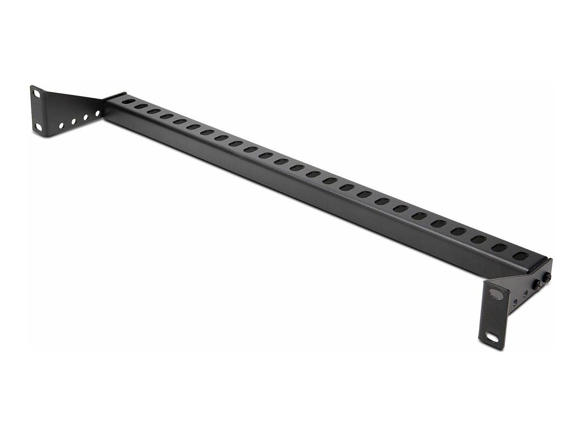 StarTech.com 1U Rack Mountable Cable Lacing Bar w/Adjustable Depth, Cable Support Guide For Organized 19" Racks/Cabinets