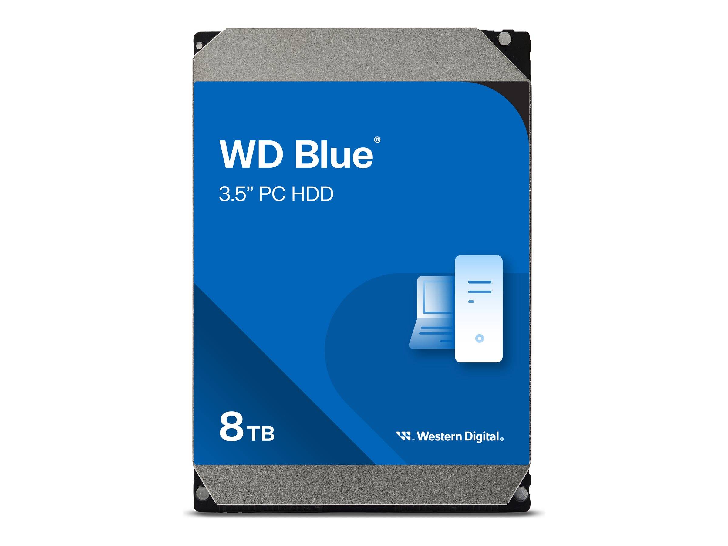 WD Blue WD80EAAZ - Festplatte - 8 TB - intern - 3.5"" (8.9 cm)
