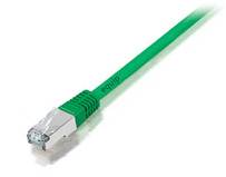 Equip 605548 RJ45 Netzwerkkabel, Patchkabel CAT 6 S/FTP 15.00 m Grün vergoldete Steckkontakte 1 St.