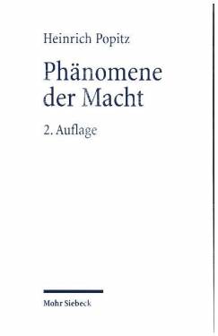 Mohr Siebeck | Phänomene der Macht | Heinrich Popitz