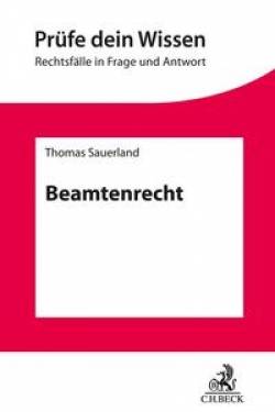 C.H.Beck | Beamtenrecht | Thomas Sauerland