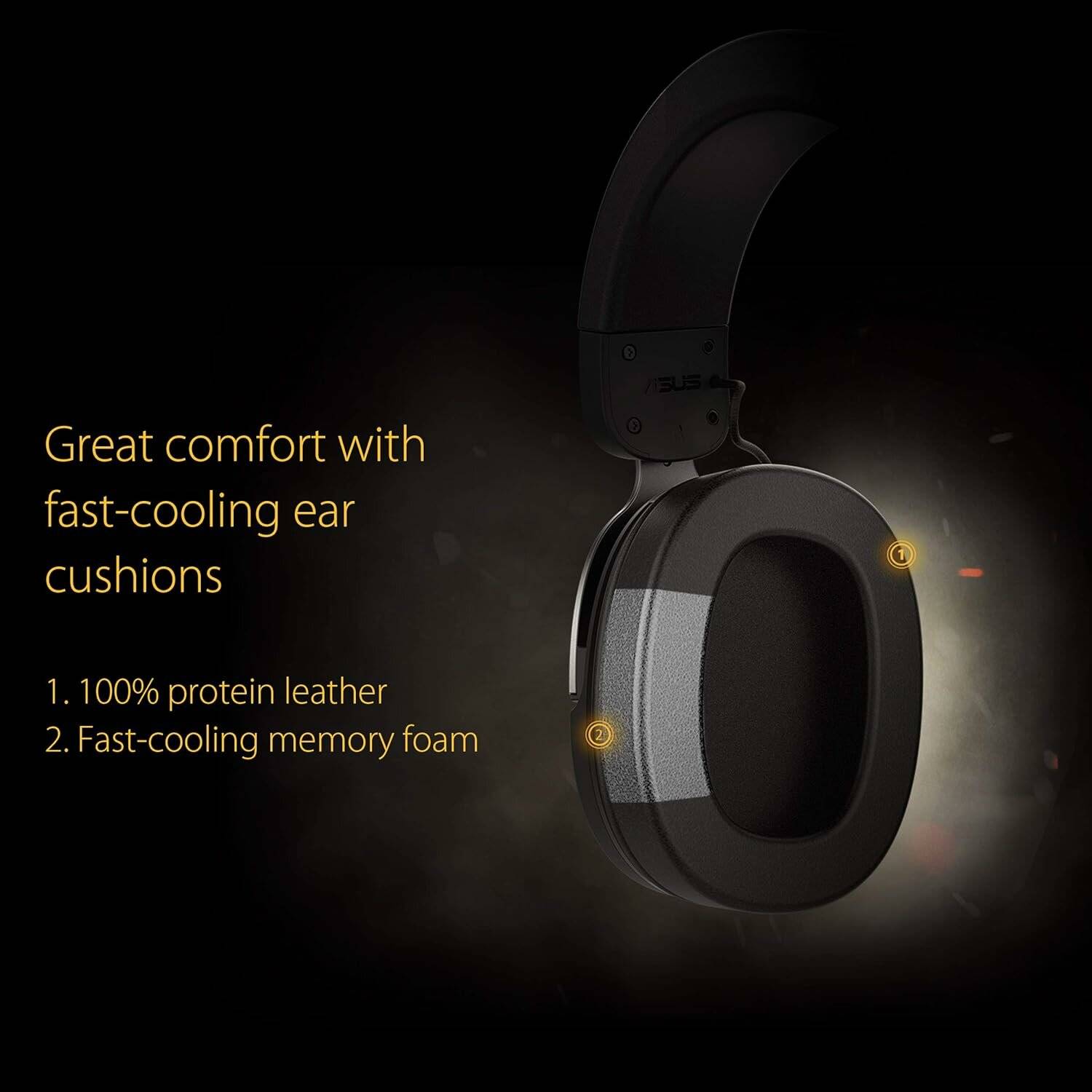 ASUS TUF Gaming H3 Headset (kabelgebunden, virtueller 7.1-Surround-Sound) schwarz / gun metal
