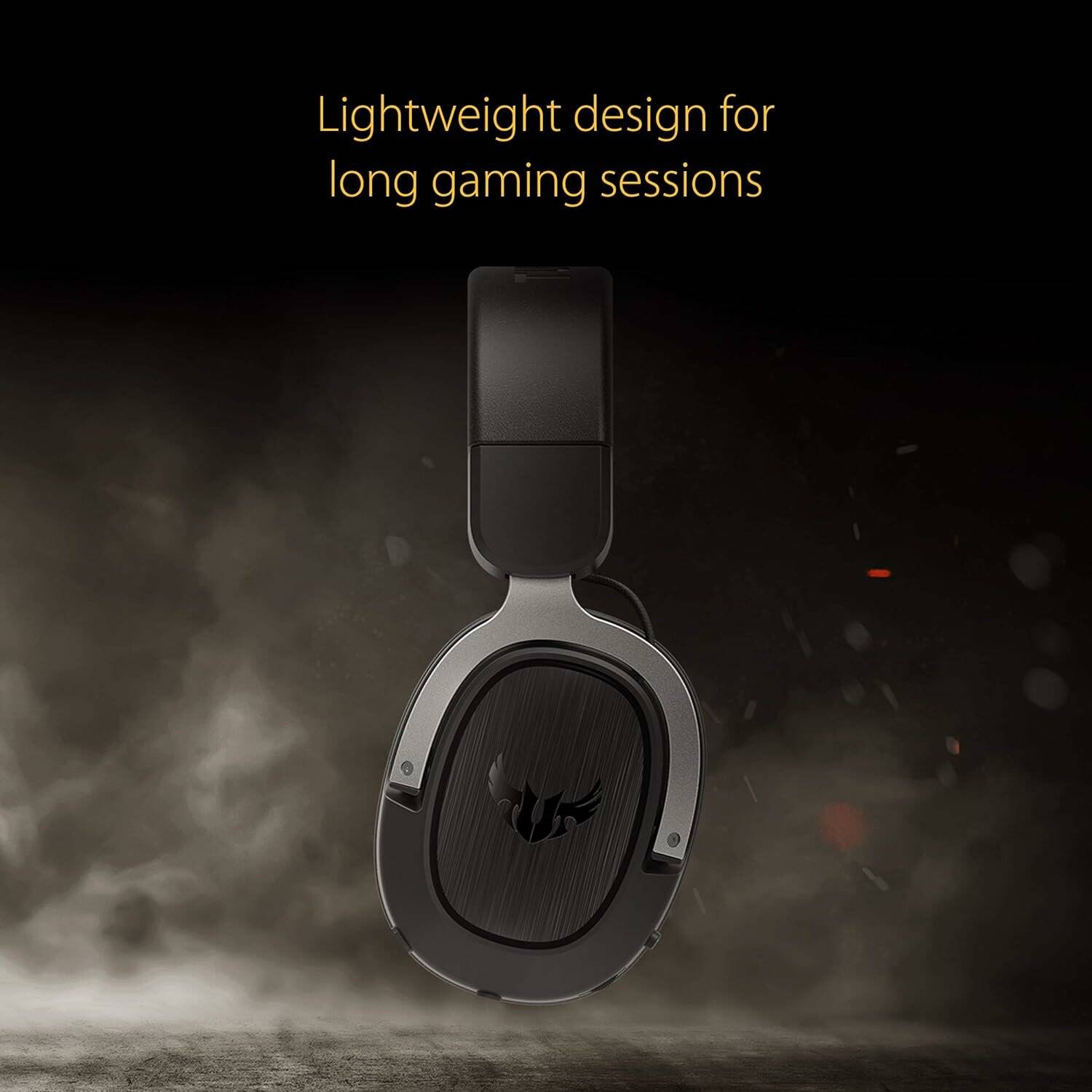 ASUS TUF Gaming H3 Headset (kabelgebunden, virtueller 7.1-Surround-Sound) schwarz / gun metal