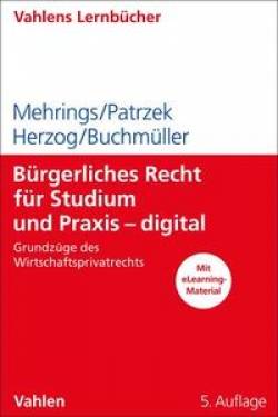 Vahlen, Franz | Bürgerliches Recht für Studium und Praxis - digital | Jos Mehrings, Katrin Patrzek, Rainer Herzog,