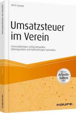 Haufe | Umsatzsteuer im Verein - inkl. Arbeitshilfen online | Ulrich Goetze