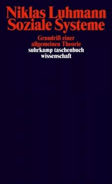 Suhrkamp | Soziale Systeme | Niklas Luhmann