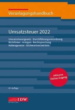 IDW Verag GmbH | Veranlagungshandb. Umsatzsteuer 2022, 65. A. | Werner Widmann; Stephan Filtzinger