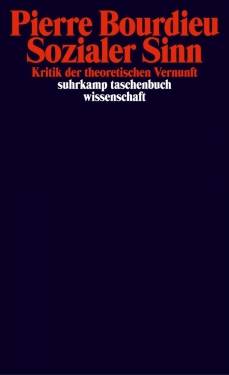 Suhrkamp | Sozialer Sinn | Pierre Bourdieu; Günter Seib