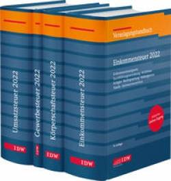 IDW Verag GmbH | Steuer-Paket 2022: Ertragsteuern und Umsatzsteuer (Veranlagung) | Werner Widmann, Stephan Filtzinger,