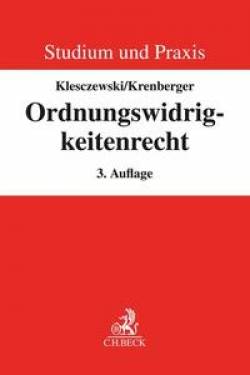 C.H.Beck | Ordnungswidrigkeitenrecht | Diethelm Klesczewski; Benjamin Krenberger